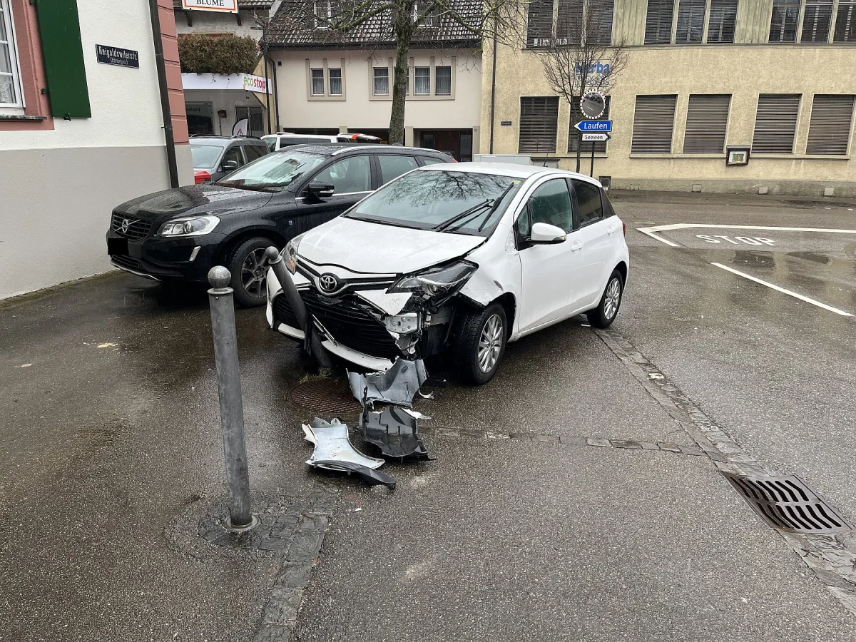 Bretzwil BL – Kollision zwischen zwei Personenwagen