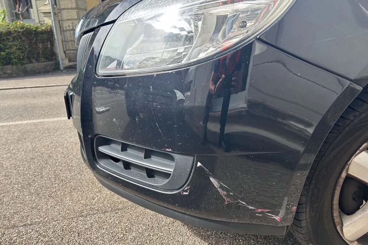 Wil SG – Unfall im Kreisel