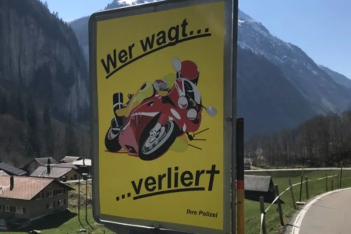 Präventionskampagne im Kanton Uri - Wer wagt verliert - Kontrollaktionen auf allen Urner Passstrassen