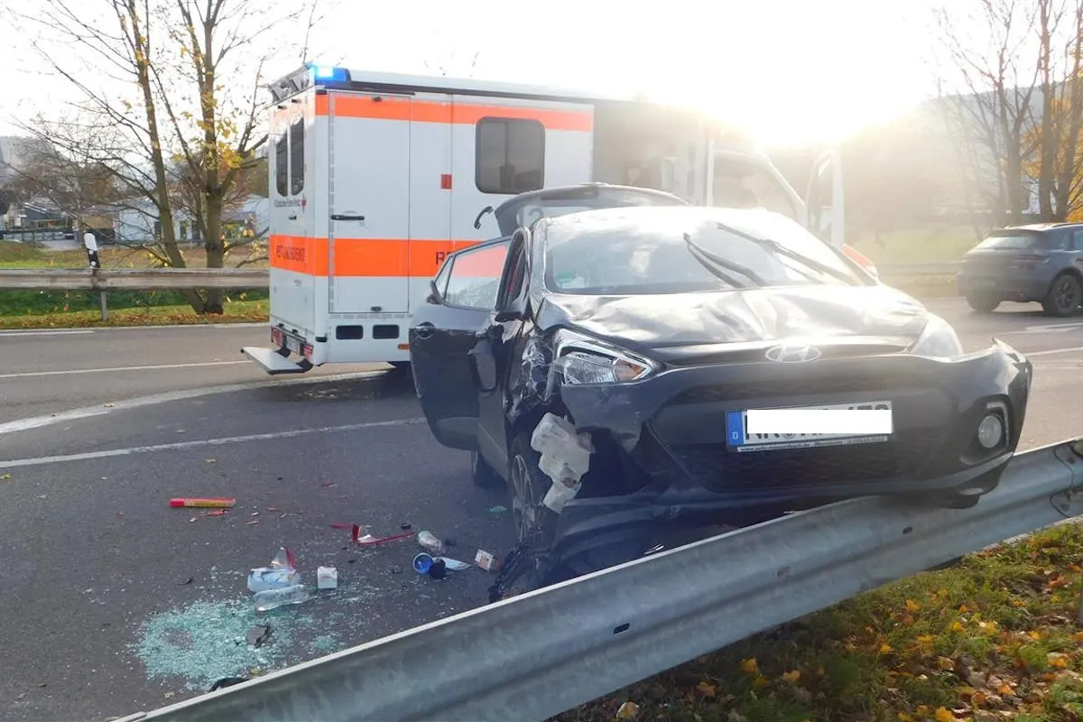 Rheinbrohl - Schwerer Verkehrsunfall mit drei Verletzten