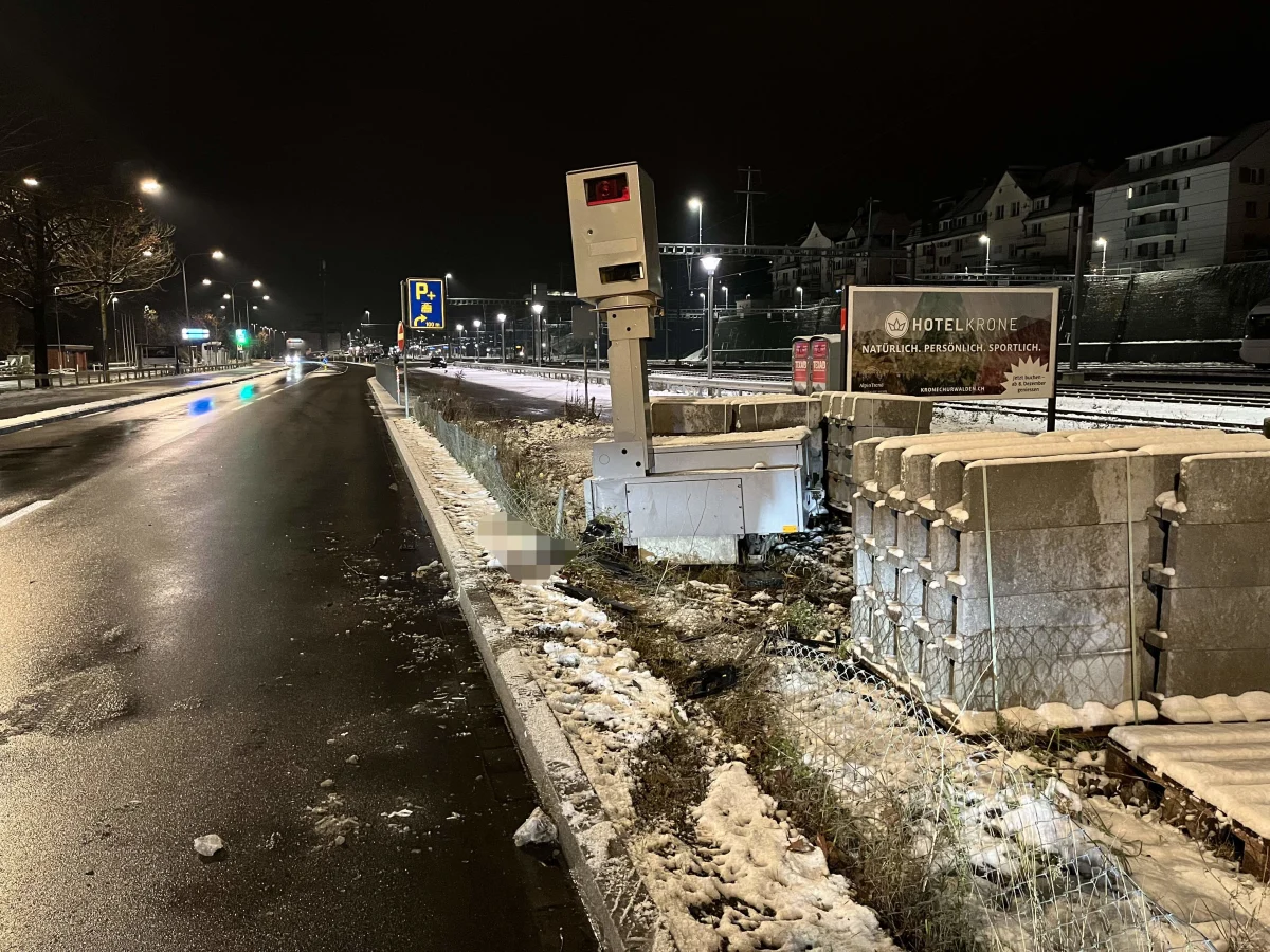Rorschach SG – Selbstunfall verursacht und weggefahren – Fahrer alkoholisiert