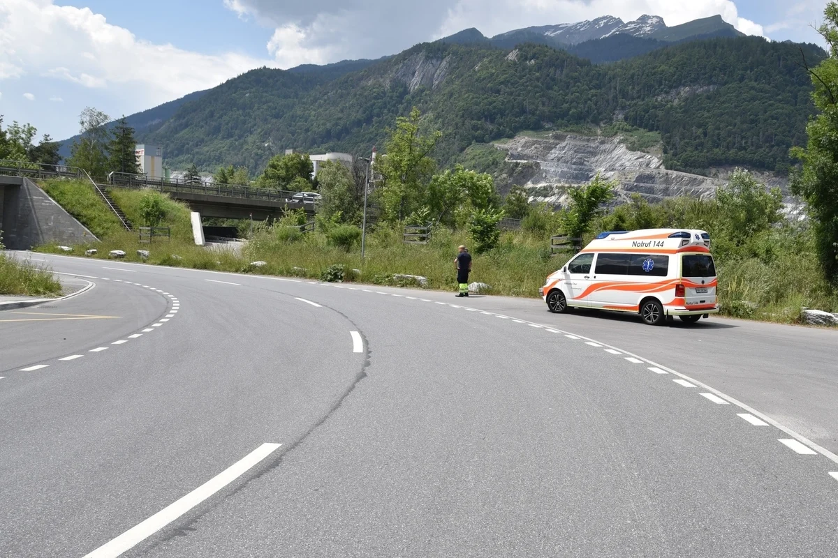 Mehrere Unfälle mit Fahrradbeteiligung in Nordbünden 