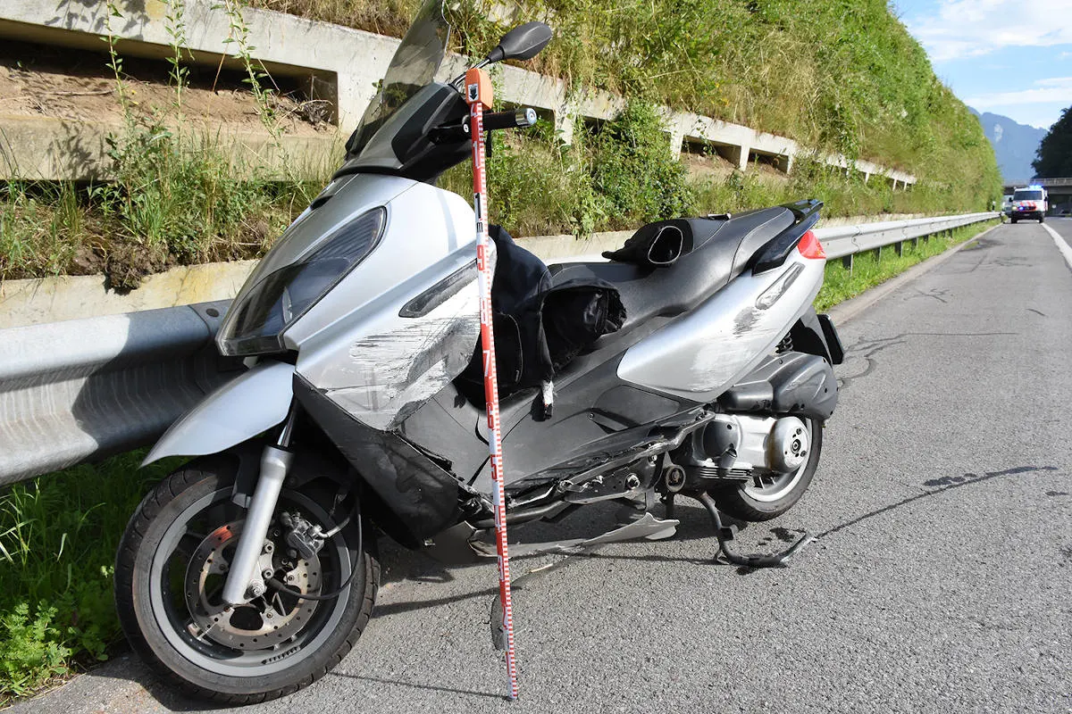 Unglück auf der A8 bei Sarnen OW – Motorradfahrer tödlich verunfallt 