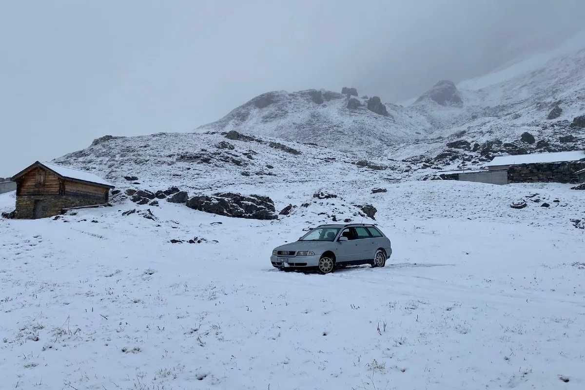 Wintereinbruch - Am Freitag Schnee bis ins Flachland möglich