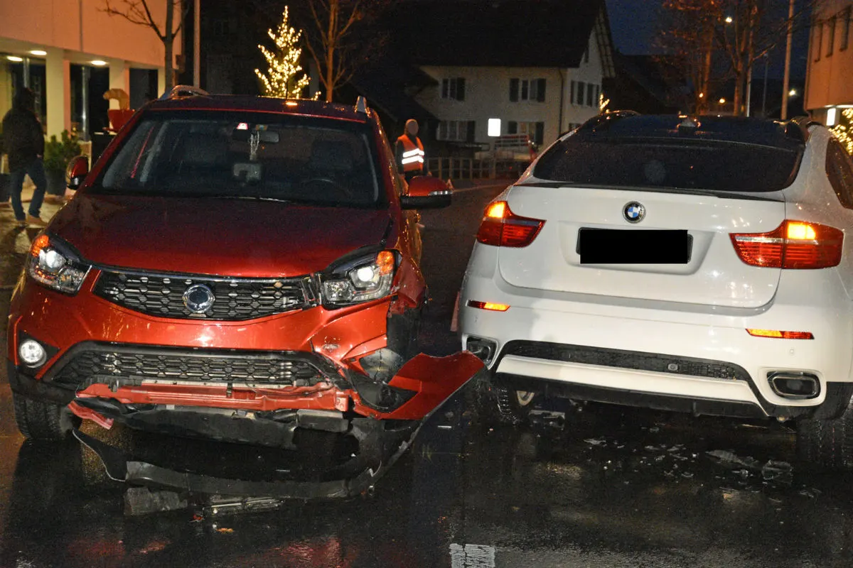 Eschen FL - Crash wegen Vortrittsmissachtung
