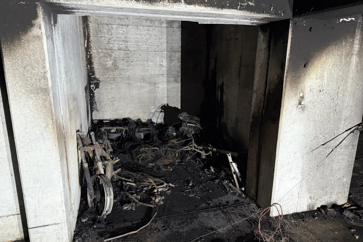 Bruck an der Mur ST – Tiefgarage in Brand 