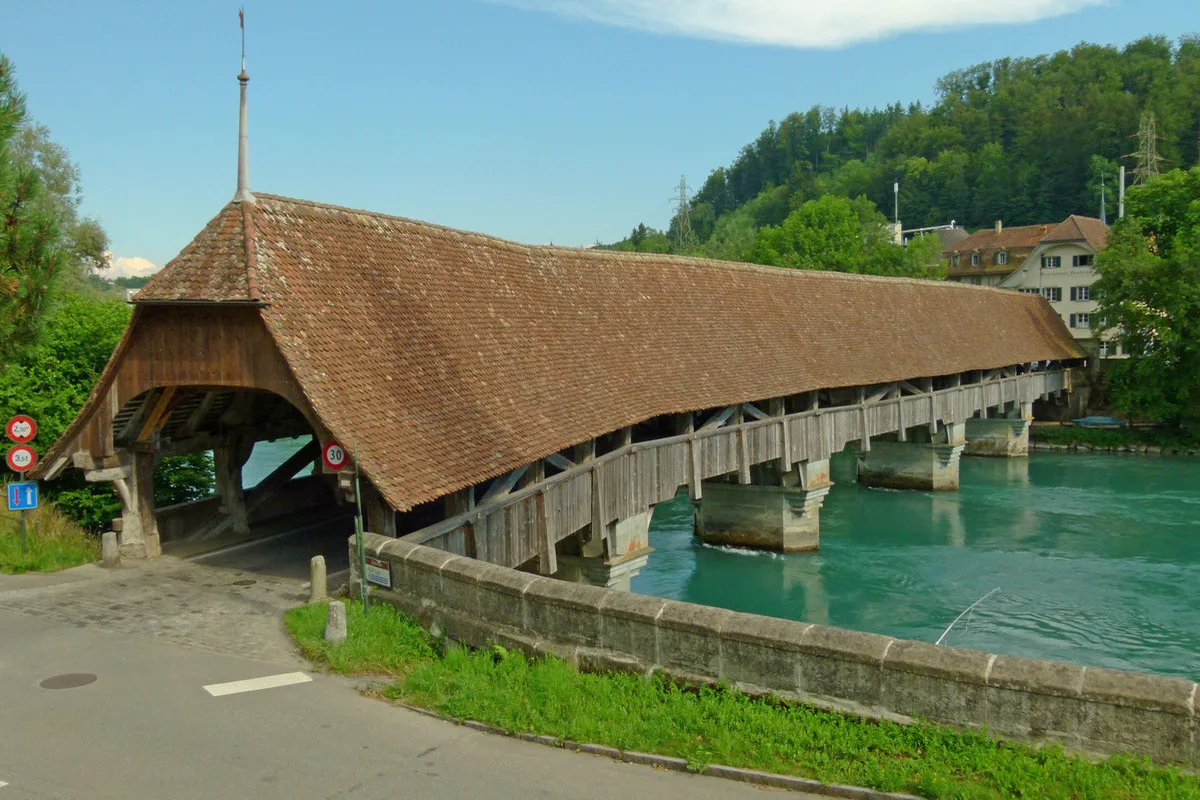 Bern/Bremgarten – Neubrücke gesperrt – älteste Holzbrücke des Kantons nicht mehr befahrbar