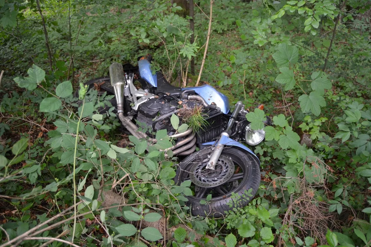 Speicher AR - Kontrolle über Motorrad verloren und verunfallt
