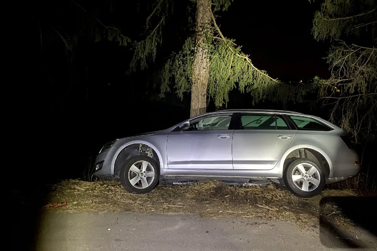Arisdorf BL - Mit Skoda verunfallt - Alkohol war im Spiel