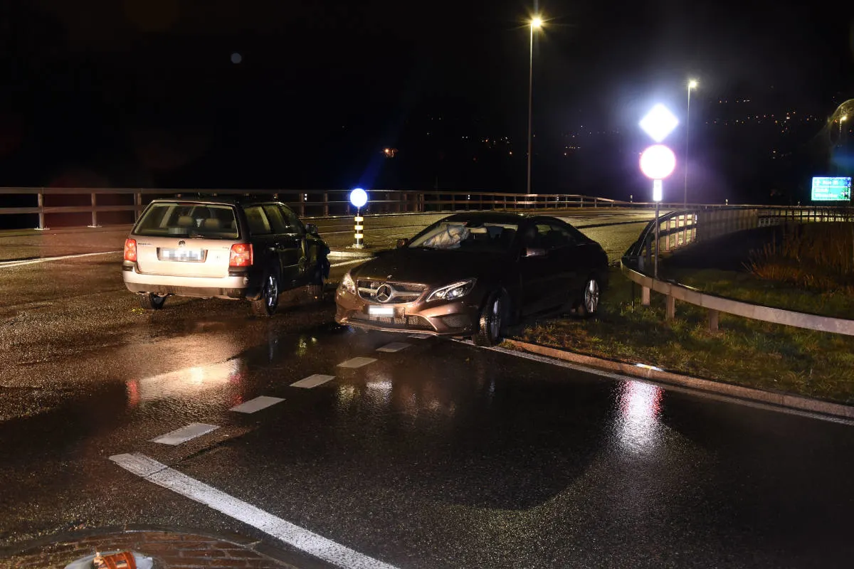 Rapperswil-Jona SG – Kollision beim Abbiegen