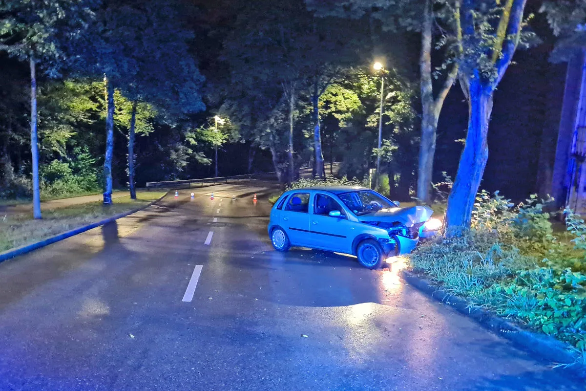 Heiligenhaus  – Nach Fahrfehler gegen einen Baum geprallt