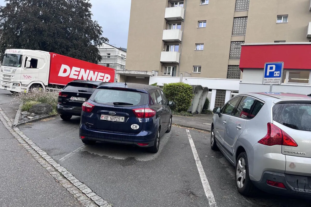 Rorschacherberg SG - Gas- und Bremspedal verwechselt