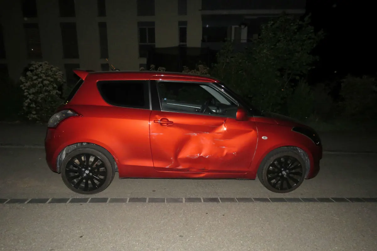 Niederrohrdorf AG - Zwei Autos miteinander kollidiert - Zeugenaufruf