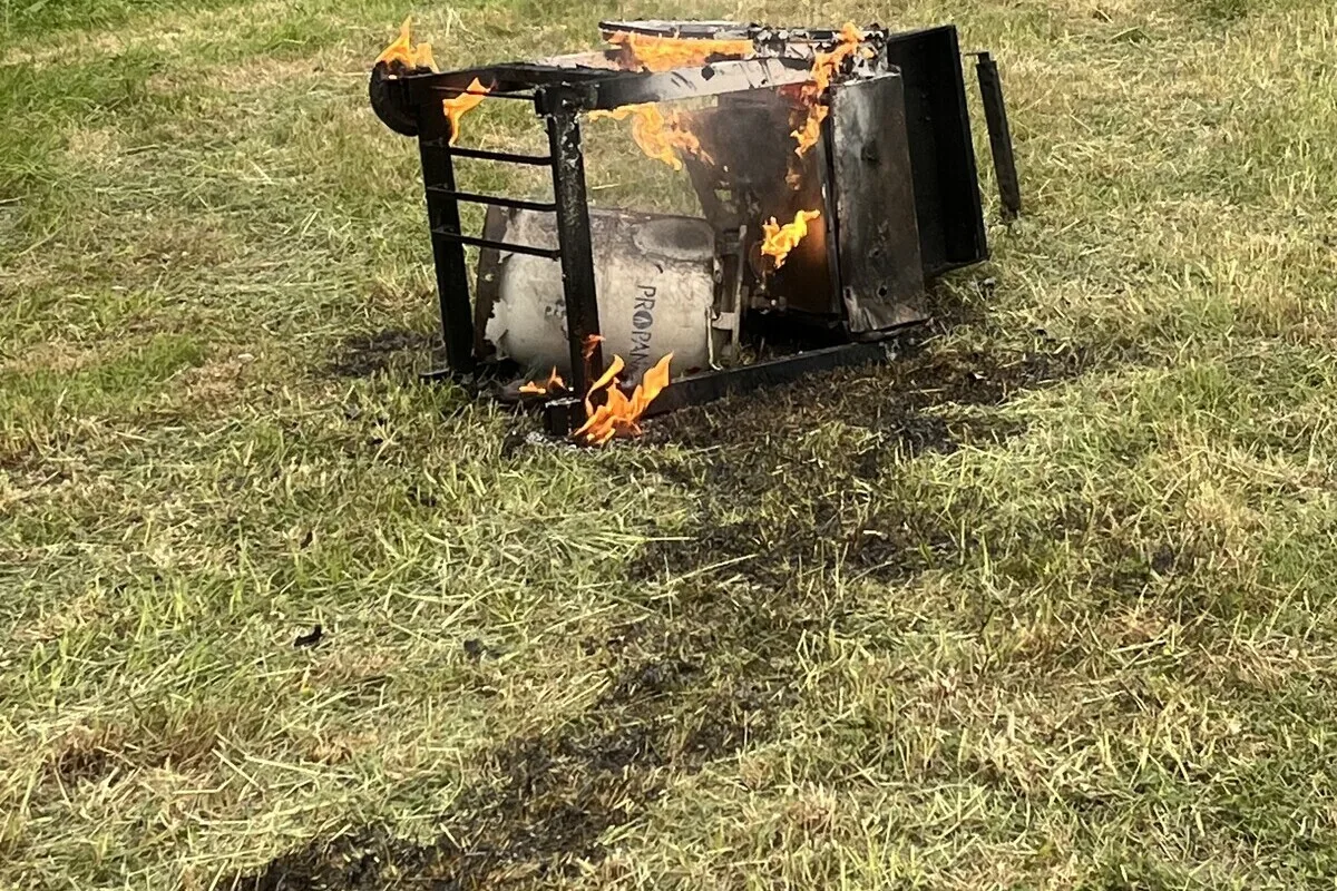 Schönenbaumgarten TG – Brand eines Gasgrills