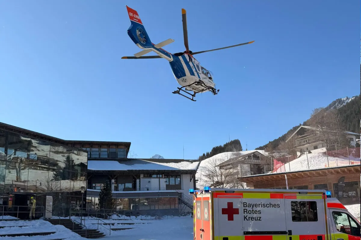 Hirschegg – Mitarbeiter bei Unfall mit Traktor verletzt