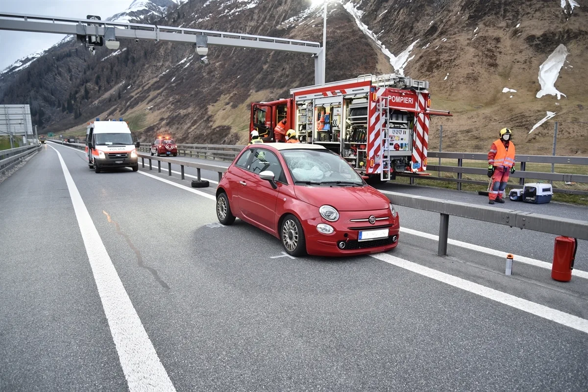 Verkehrsunfall auf der A13 durch Übermüdung 