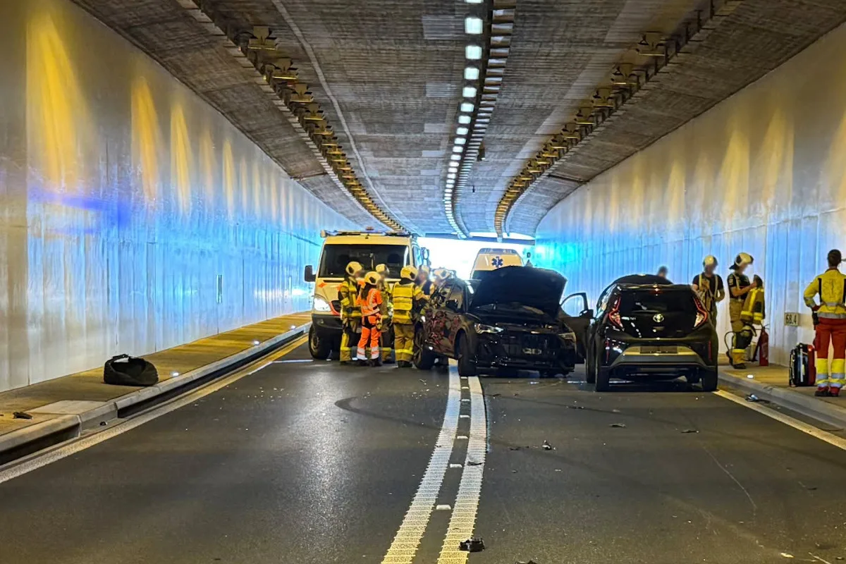 A8 Sachseln OW – Drei Personen nach Unfall in Tunnel verletzt