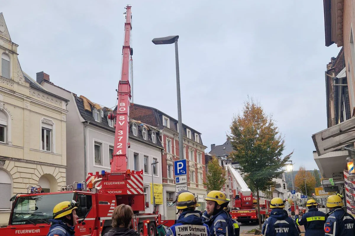 Gevelsberg NW – Straße nach Einsturz von Dach wieder freigegeben