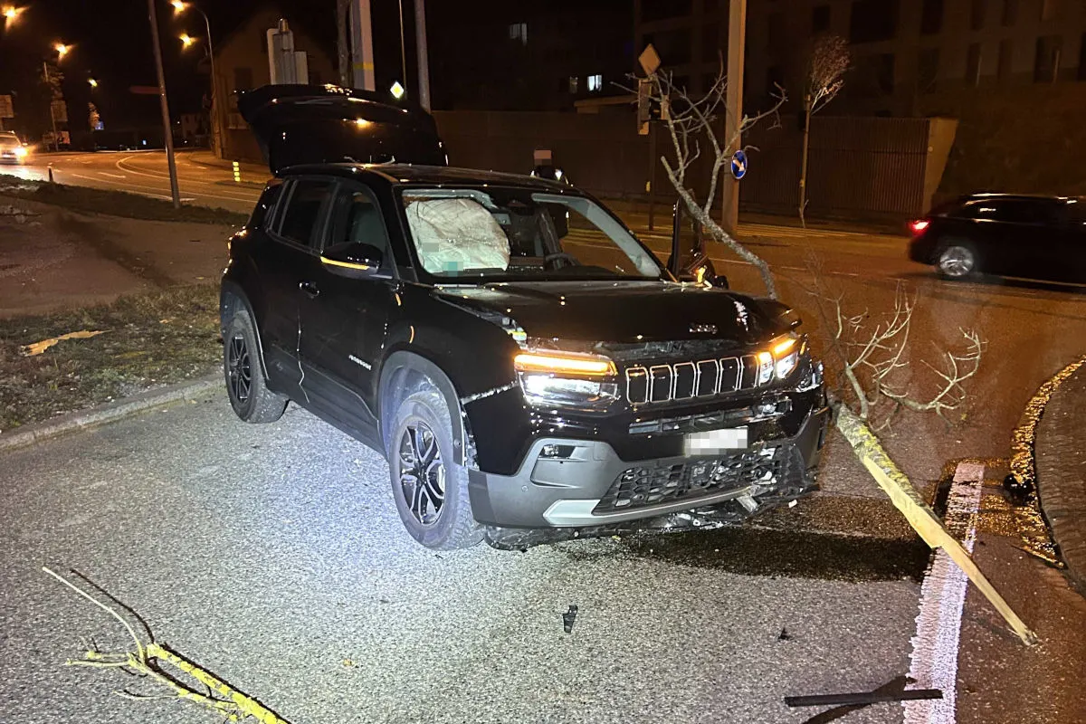 Aarburg AG – Unfall nach Sekundenschlaf am Steuer