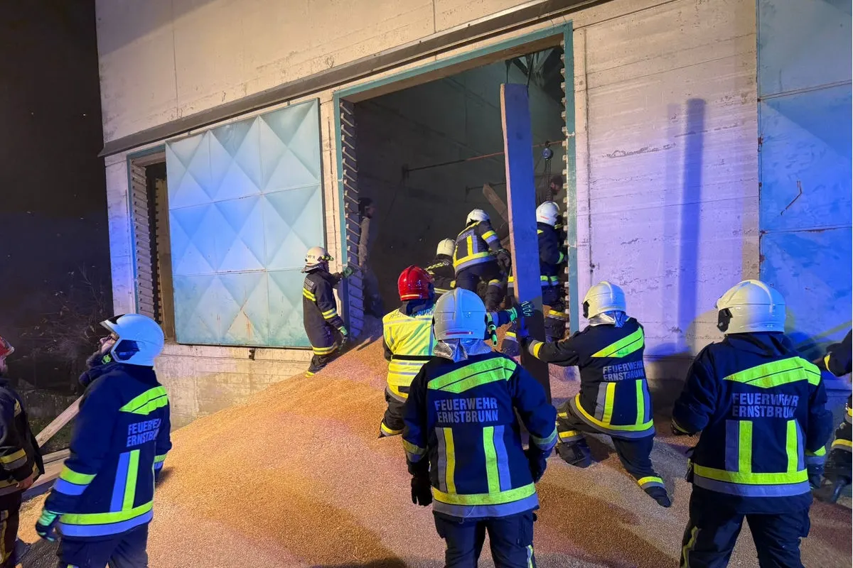 Ernstbrunn NÖ – Tödlicher Arbeitsunfall in Getreidesilo