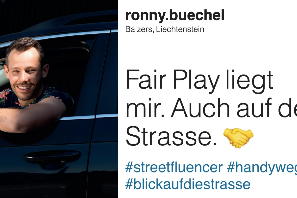 Verkehrssicherheit - #streetfluencer – Neue Kampagne für mehr Aufmerksamkeit am Steuer