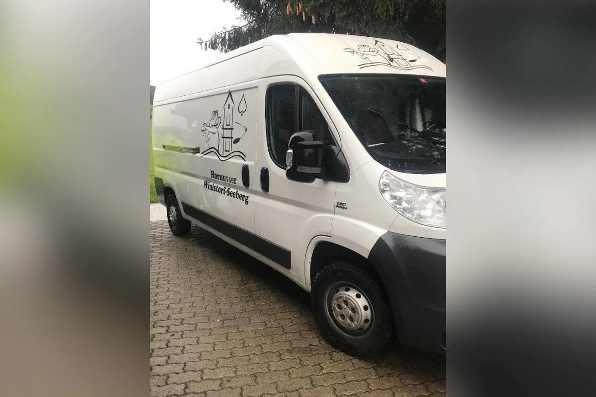 Winistorf SO – Weisser Lieferwagen der Hornussergesellschaft gestohlen