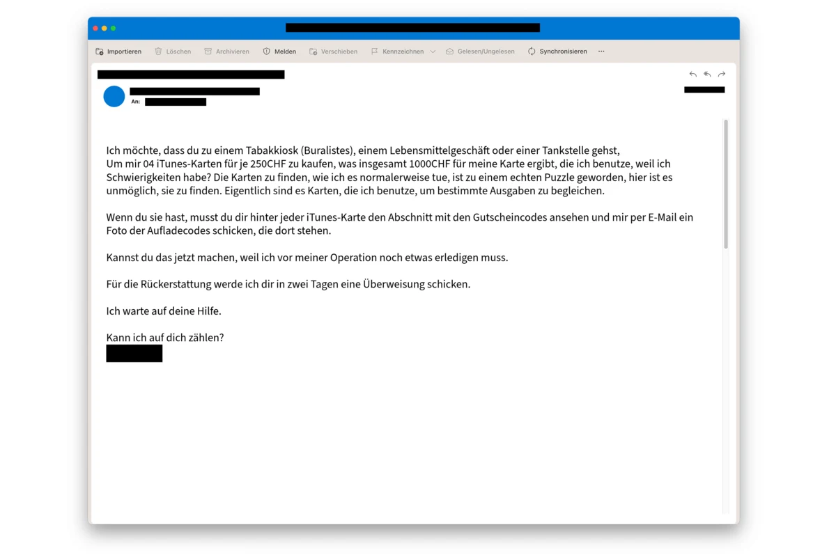 Betrüger nutzen Hilfsbereitschaft aus 