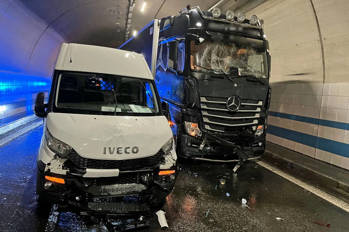 A2 Eich LU – Zwei Unfälle auf der Autobahn