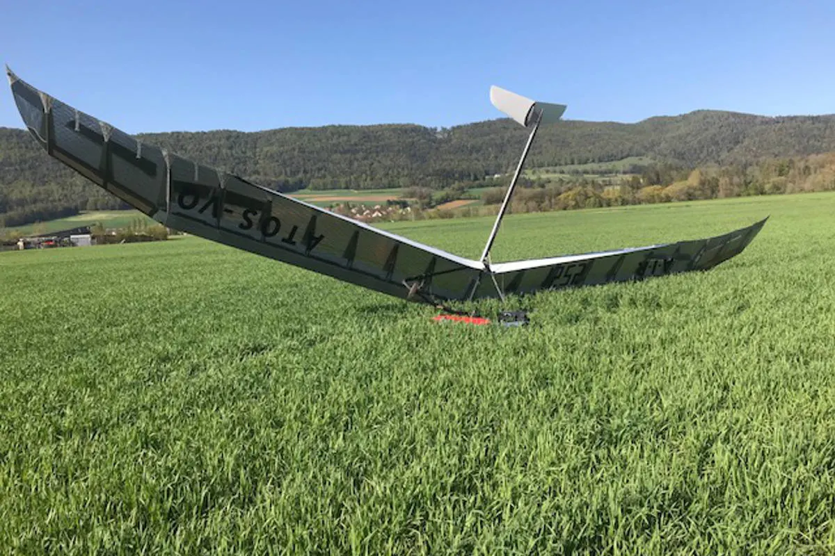 Delemont JU - Unfall eines Deltaseglers