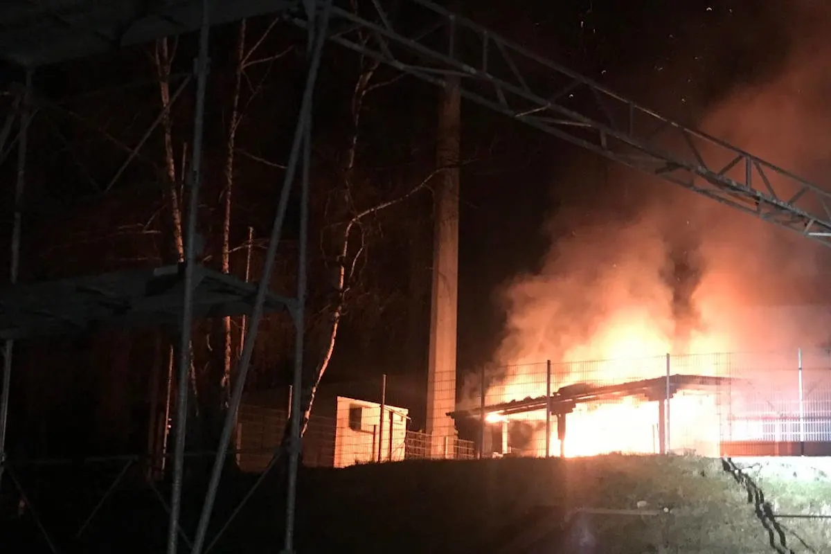 Islikon TG – Campinghaus in Brand
