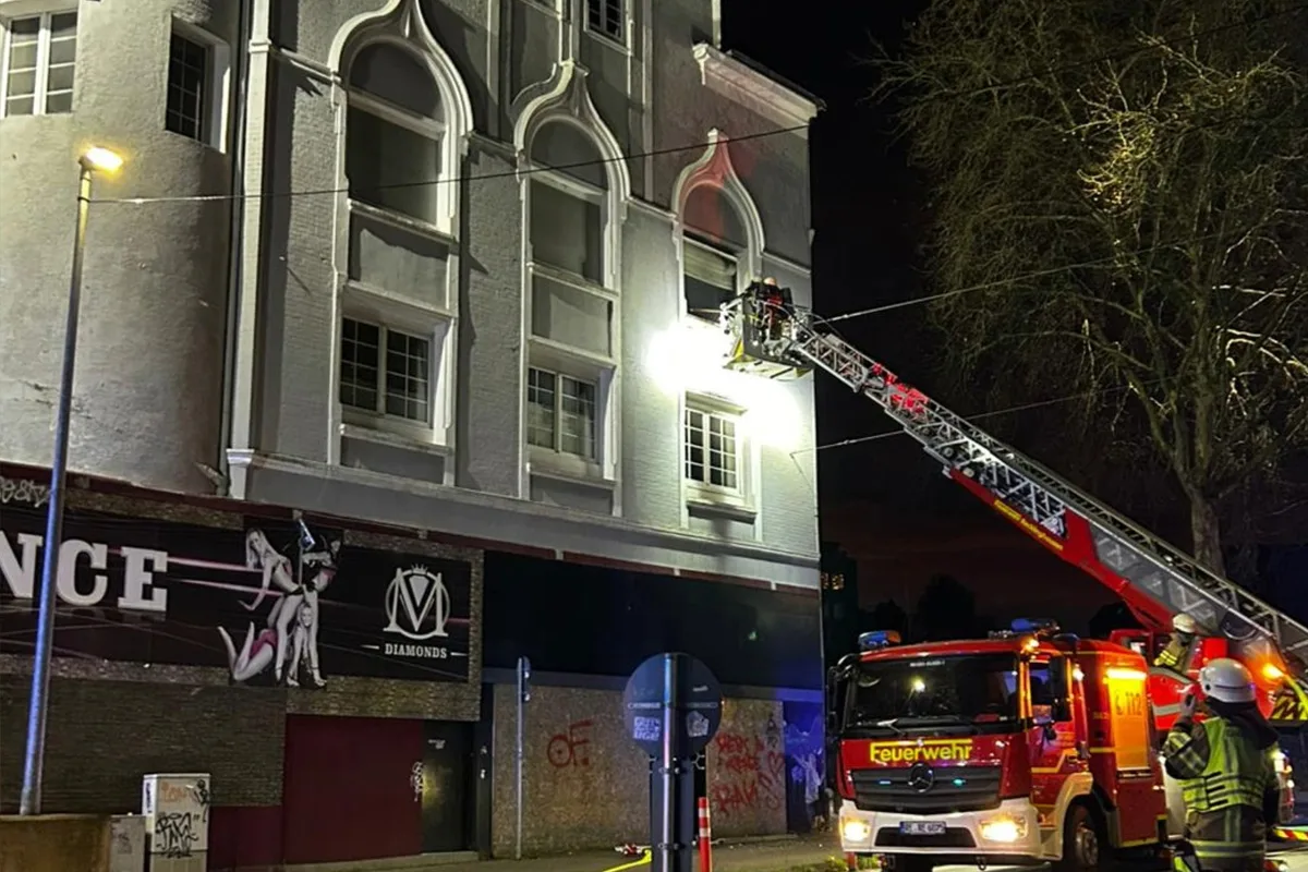 Recklinghausen – Großbrand in leerstehendem Gebäude