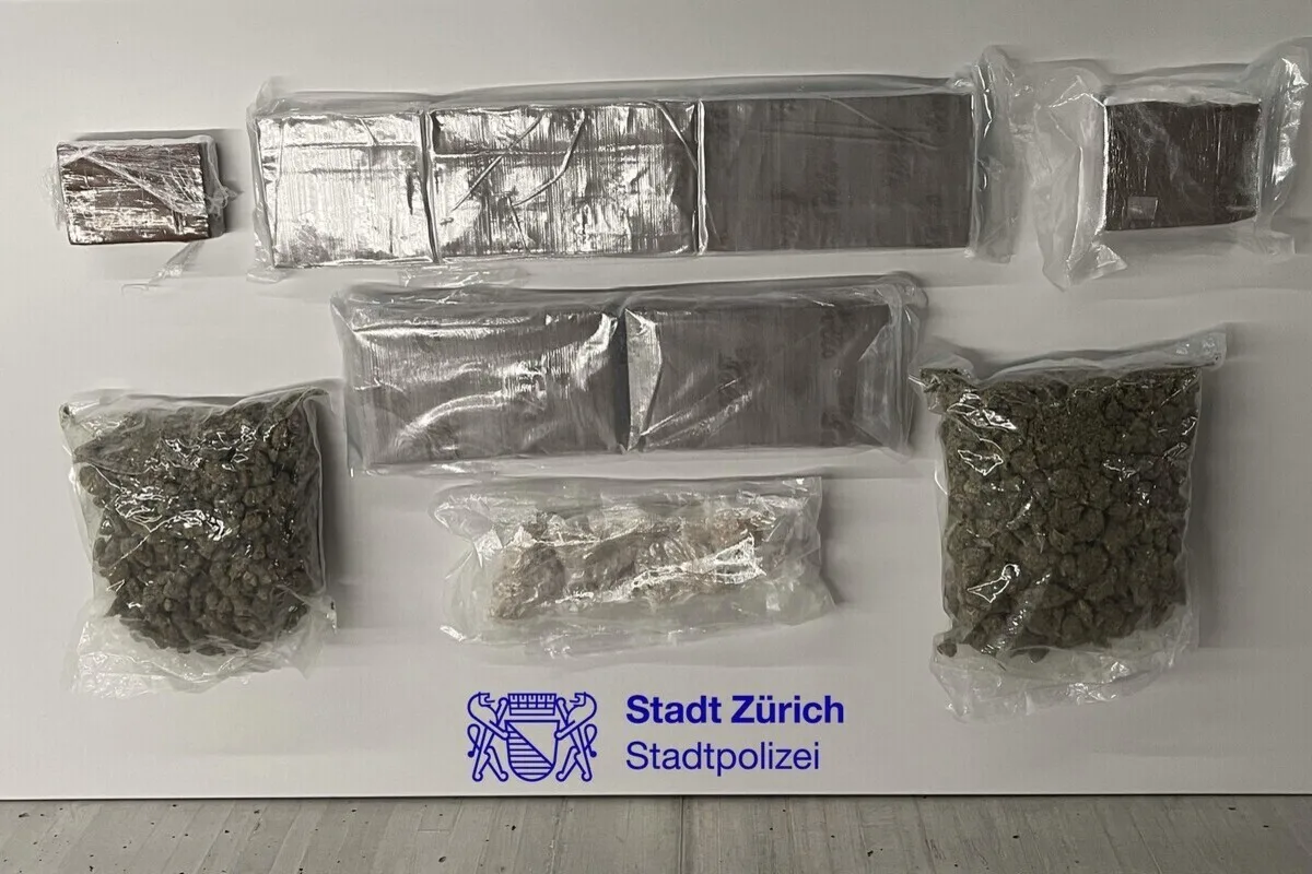 Zürich – Drogenhändler verhaftet und Betäubungsmittel sichergestellt