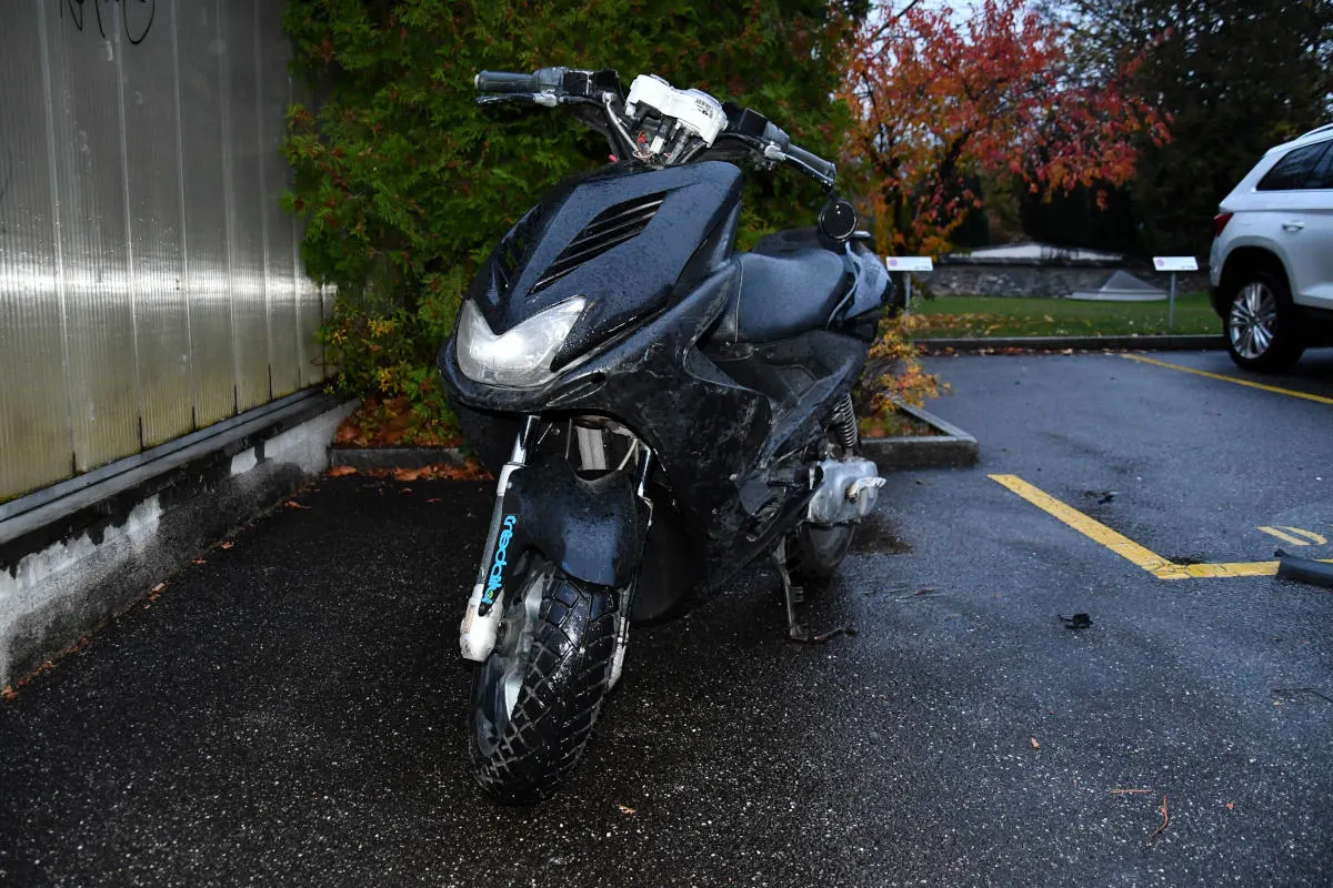 Chur GR – Rollerfahrer bei einem Verkehrsunfall verletzt