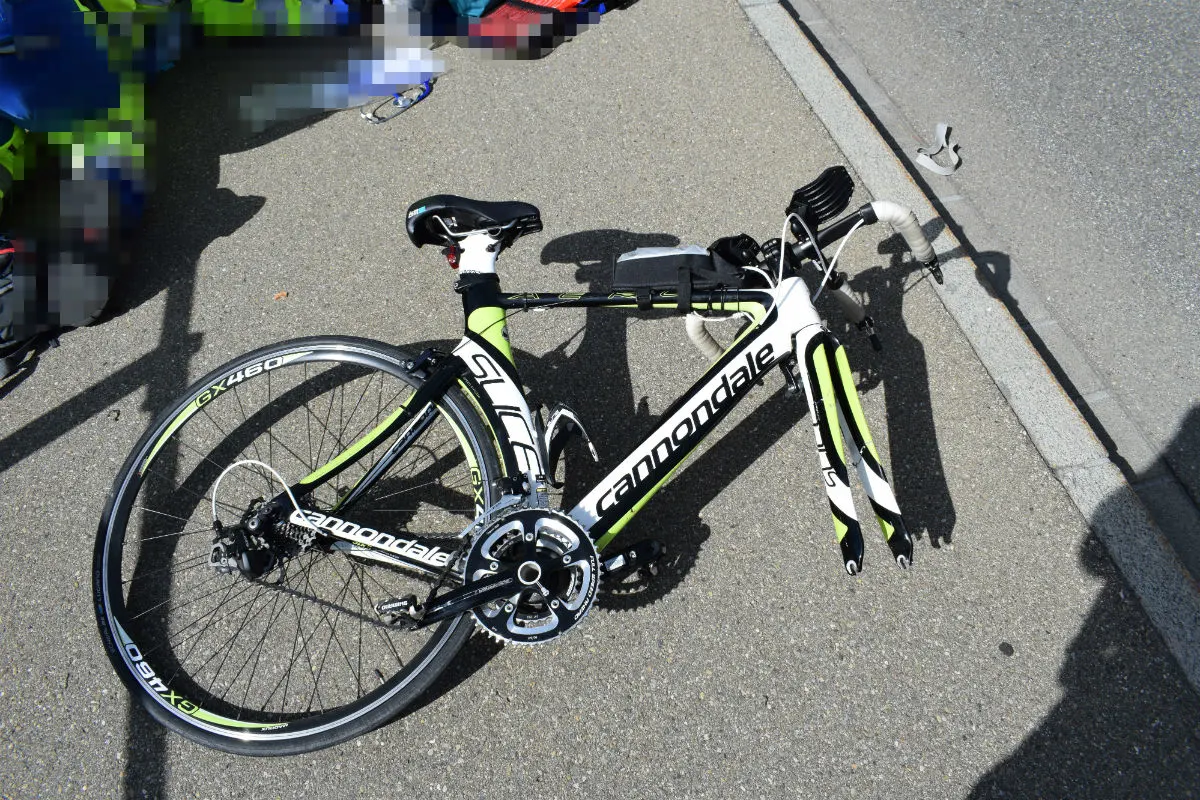 Herisau AR - Horrorsturz mit dem Velo
