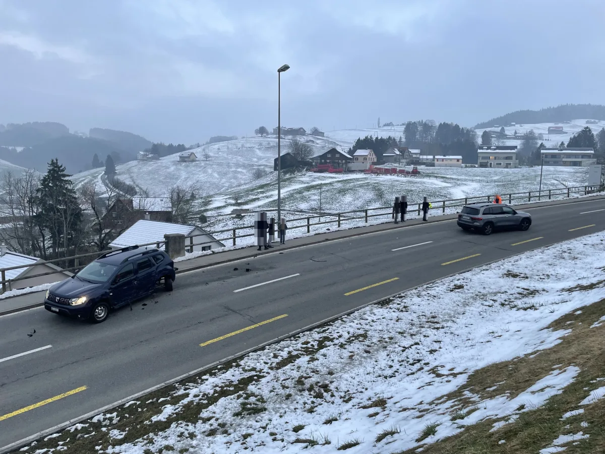 Heiden AR: Am Steuer eingenickt und in den Gegenverkehr geprallt