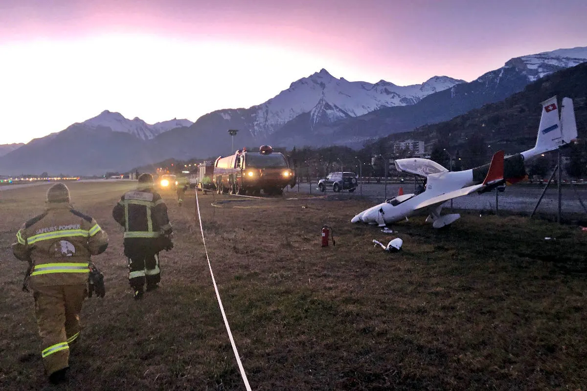 Sion VS – Segelflugzeug abgestürzt