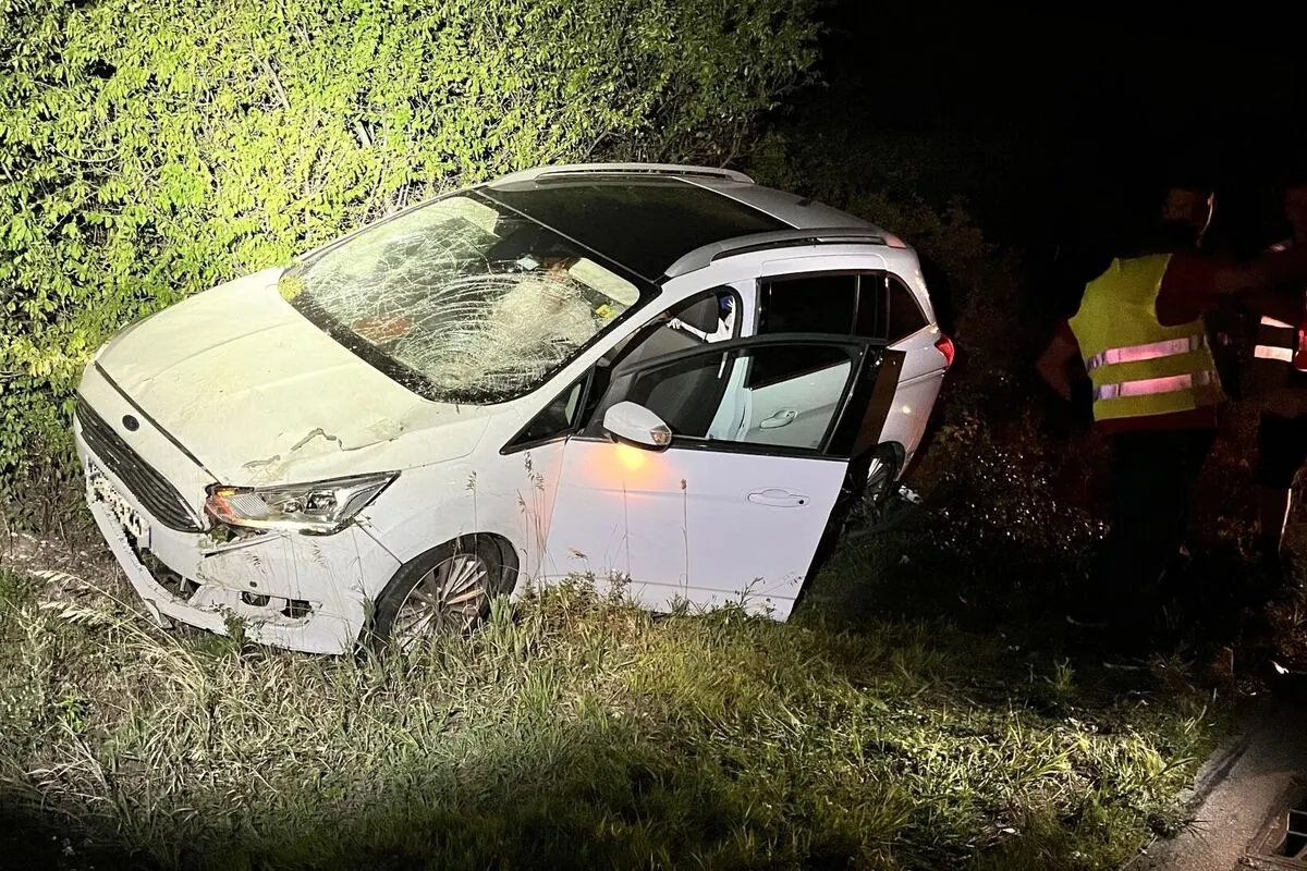 Pratteln BL / Autobahn A2 - Sekundenschlaf am Steuer