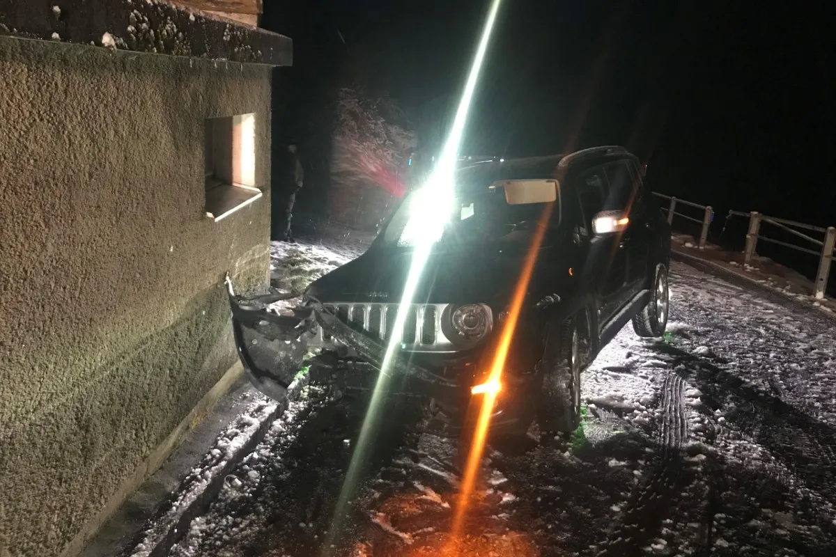 Uri - Der Schnee führte zu zwei Unfällen mit einer verletzten Person