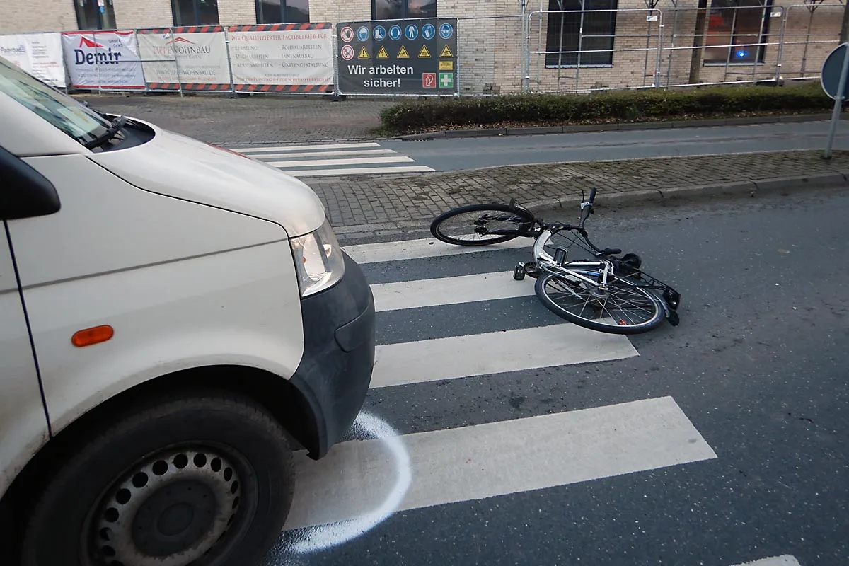 Unfall in Ahlen - Radfahrerin angefahren