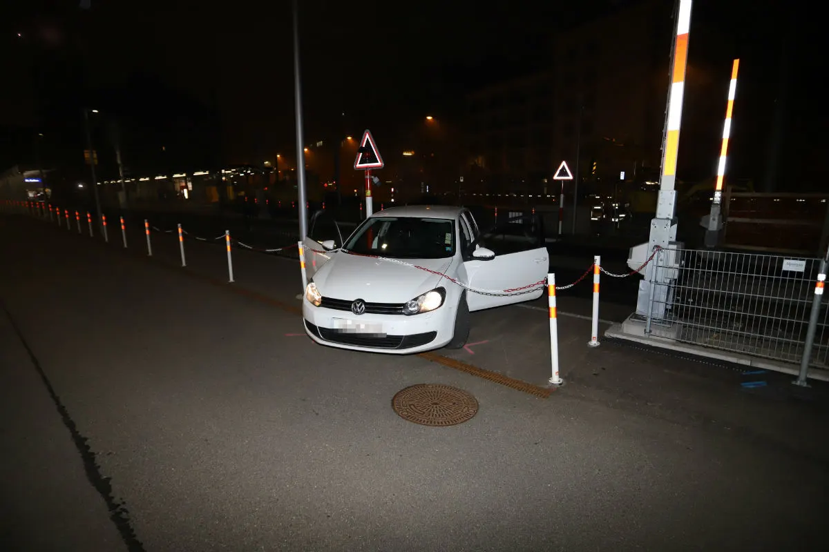 St. Gallen SG - Mit entwendetem Auto verunfallt