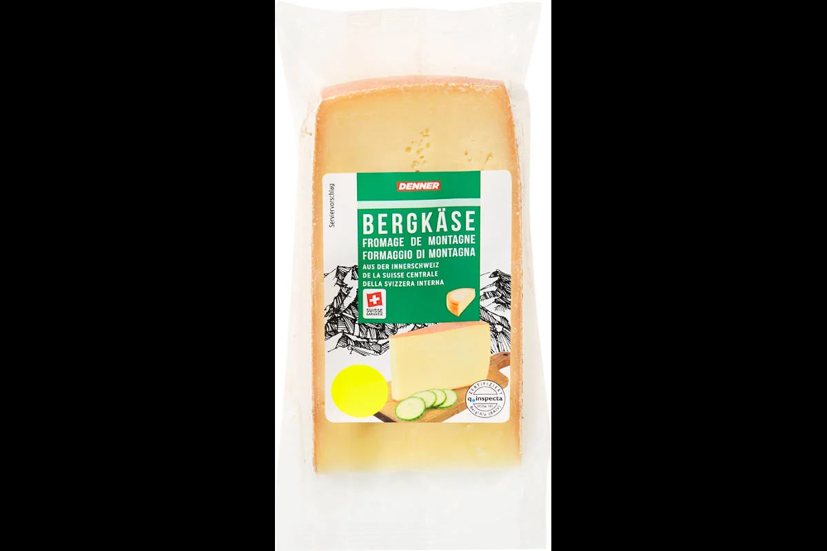 Rückruf – Denner Bergkäse aus der Innerschweiz 