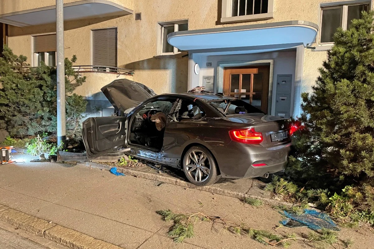 Frauenfeld TG - Unfall mit schwer verletzter Person