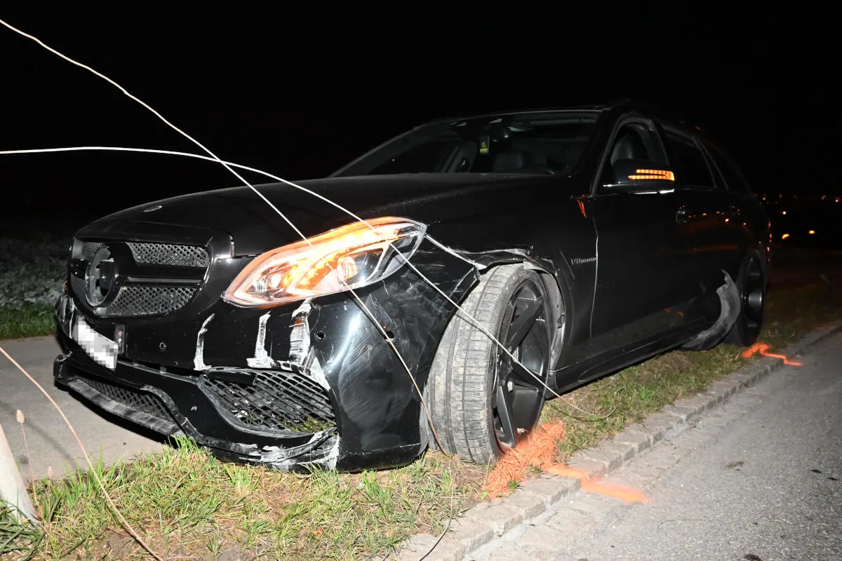 Kirchberg SG – Kollision zwischen zwei Autos – Ein Fahrer alkoholisiert