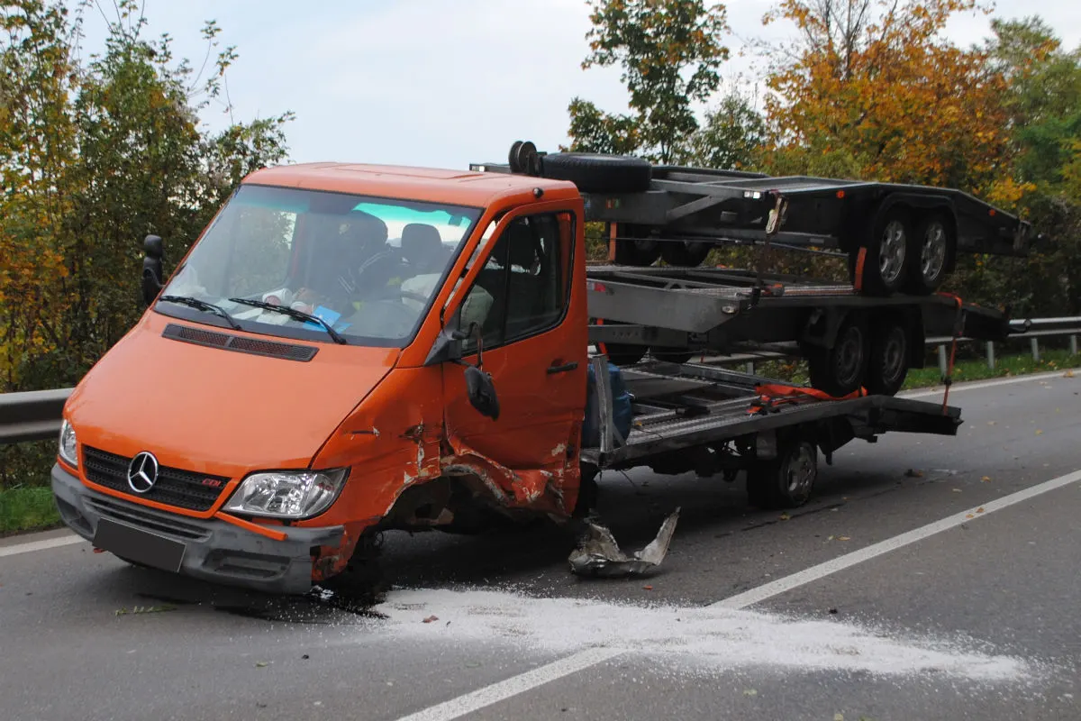 Thayngen SH - Frontalkollision auf der Autostrasse J 15 mit zwei Verletzten!