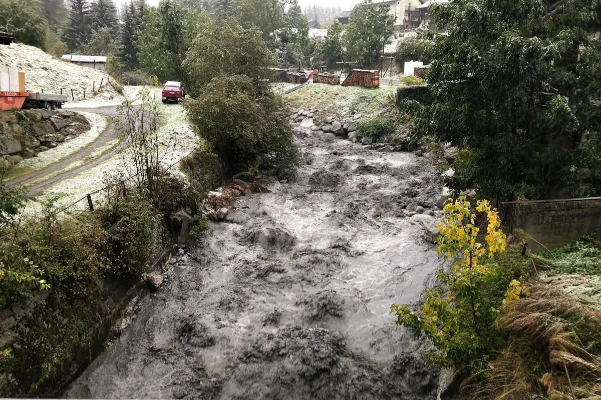 Kanton Wallis – Aktuelle Unwettersituation um 11:30 Uhr