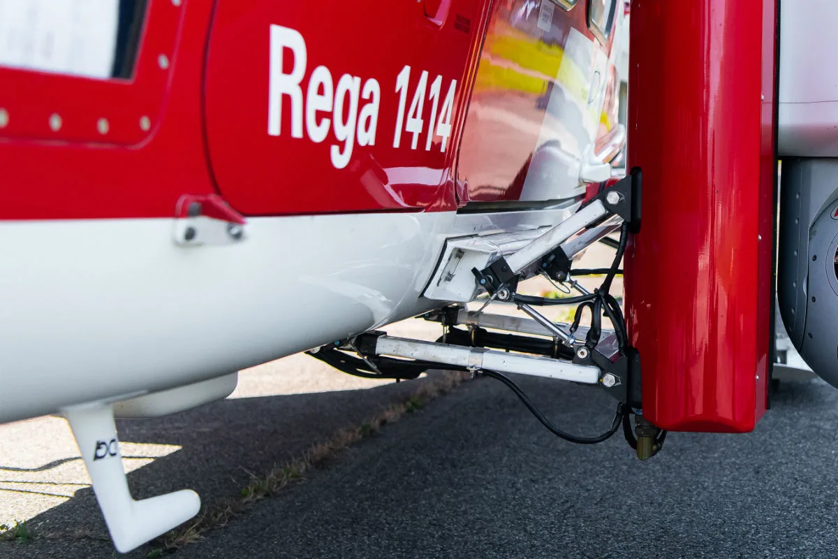 Unfall Spiringen UR - Motorradunfall mit verletzter Person