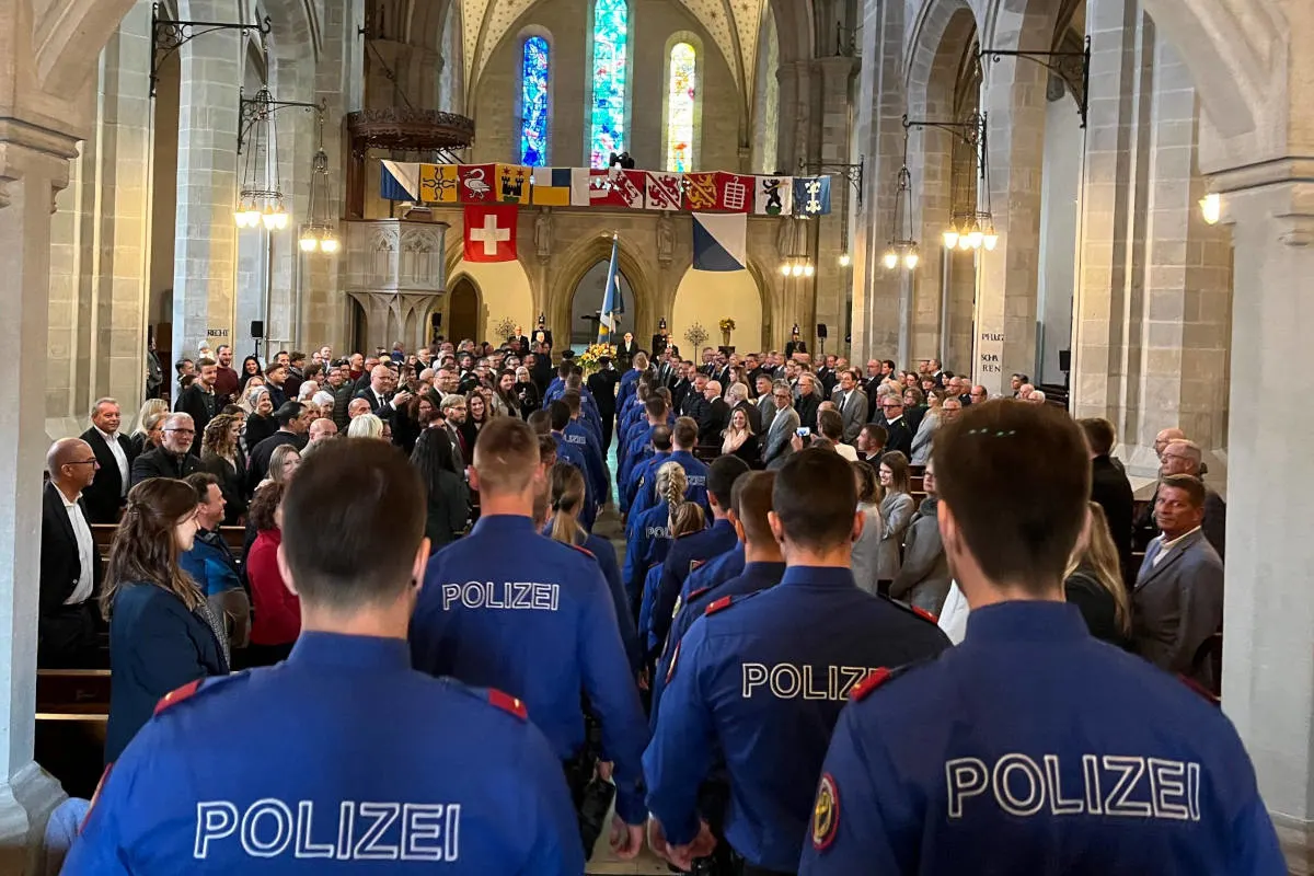 Vereidigung der Aspirantinnen und Aspiranten der Kantonspolizei Zürich