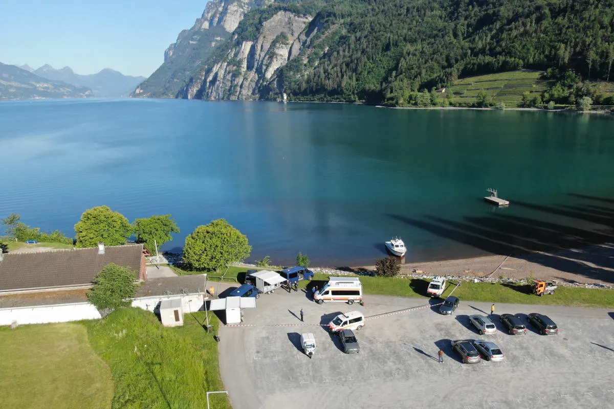 Walenstadt SG – Suchaktion im Walensee