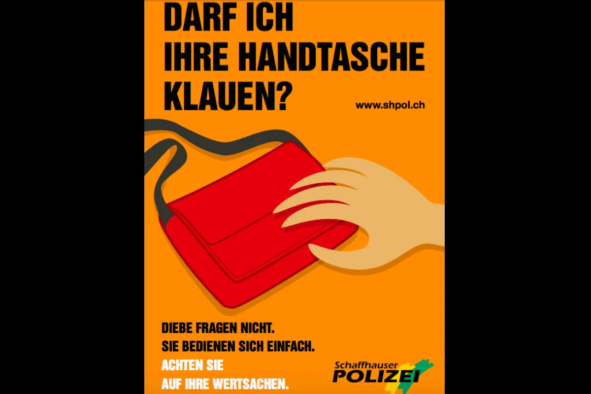 Schaffhausen SH - Frau im Restaurant bestohlen