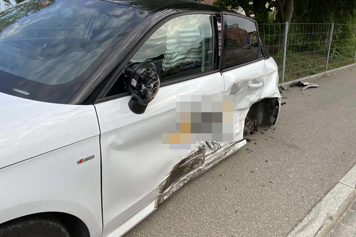 Heftiger Unfall in Sins AG – Am Steuer eingeschlafen